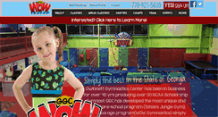 Desktop Screenshot of gwinnettgymnasticscenter.com