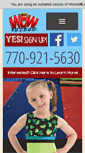 Mobile Screenshot of gwinnettgymnasticscenter.com